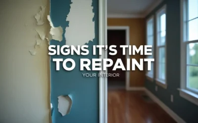 Signs It’s Time to Repaint Your Home’s Interior
